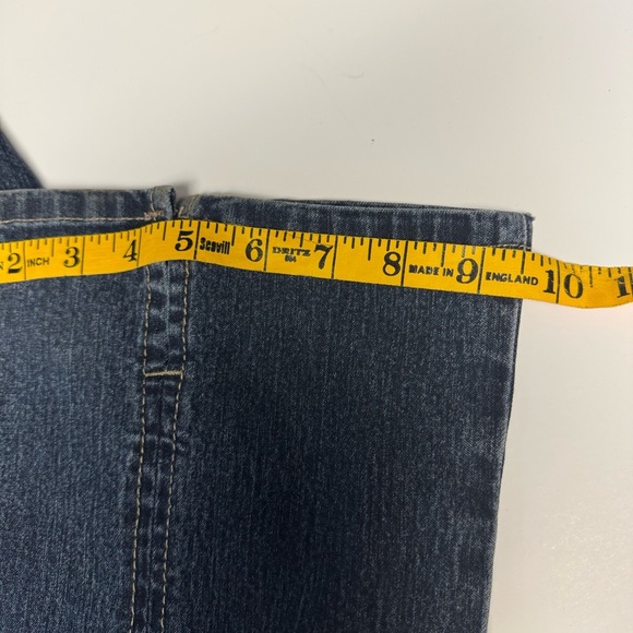 Maurices vintage Y2K  flare Leg Jeans in Deep Blue women’s denim jeans - Picture 7 of 8